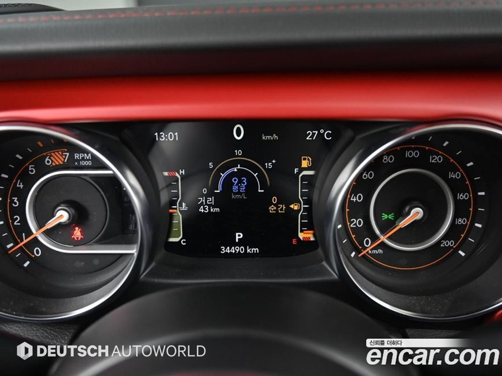 Jeep Wrangler (JL) 2.0 Rubicon Power Top 4 двери (07.2023)