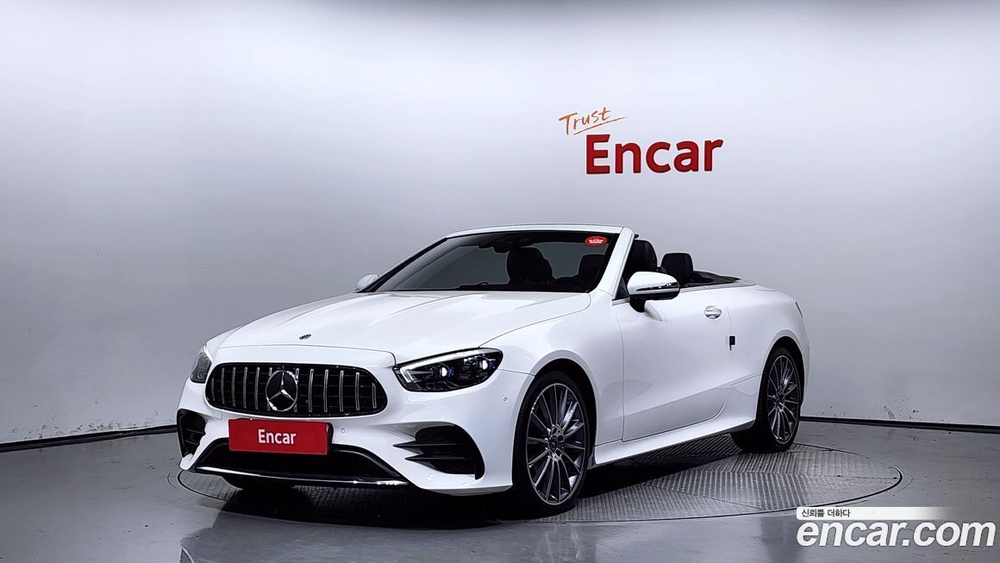 Mercedes-Benz E-Class W213 E450 4MATIC Cabriolet (08.2021)