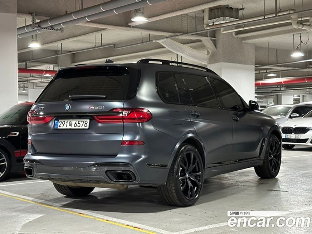 BMW X7 (G07) M50i 다크 섀도우 Editions 6-и местный (11.2020)