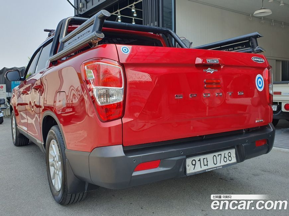 KG Mobility (Ssangyong) Rexton Sports Дизель 2.2 4WD (10.2019)