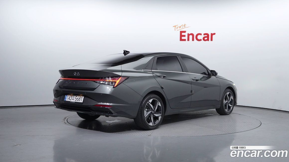 Hyundai Avante Hybrid (CN7) Inspiration (09.2022)
